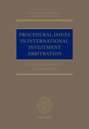 Book cover of Procedural Issues in International Investment Arbitration