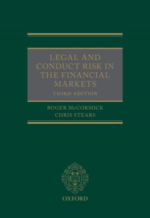 Book cover of Legal and Conduct Risk in the Financial Markets