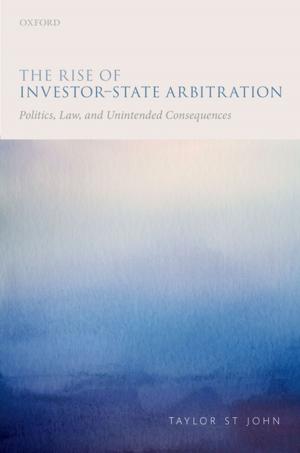 Cover of the book The Rise of Investor-State Arbitration by Andrew Ashworth, Lucia Zedner