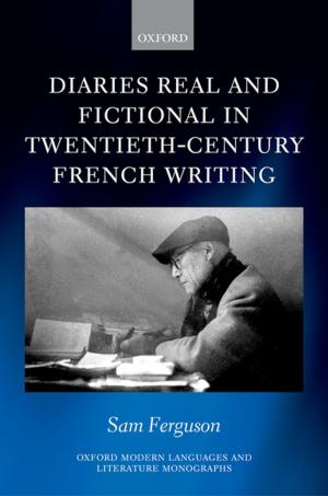 Book cover of Diaries Real and Fictional in Twentieth-Century French Writing