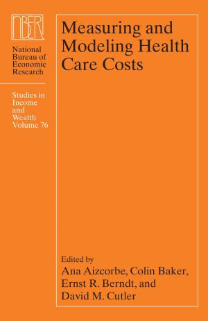 bigCover of the book Measuring and Modeling Health Care Costs by 