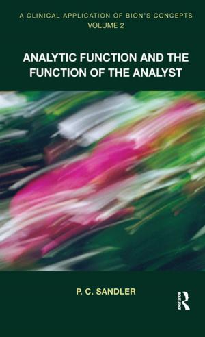 Cover of the book A Clinical Application of Bion's Concepts by Gary Austin, Kongjian Yu