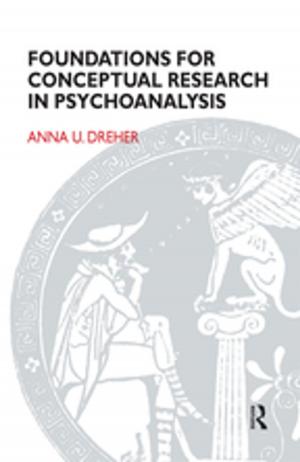 Cover of the book Foundations for Conceptual Research in Psychoanalysis by Jaensch, E R