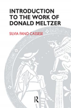 bigCover of the book Introduction to the Work of Donald Meltzer by 