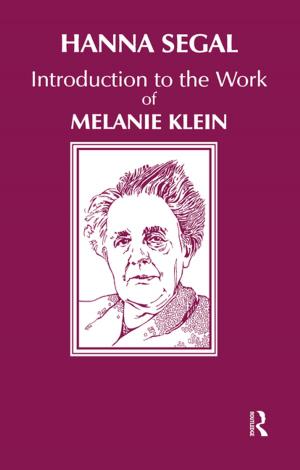 Cover of the book Introduction to the Work of Melanie Klein by Martin Weale, Andrew Blake, Nicos Christodoulakis, James E Meade, David Vines