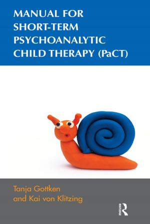 Book cover of Manual for Short-term Psychoanalytic Child Therapy (PaCT)