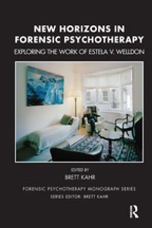 Cover of the book New Horizons in Forensic Psychotherapy by Toby Thacker