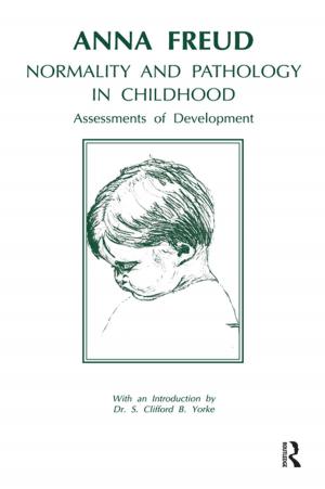 Book cover of Normality and Pathology in Childhood