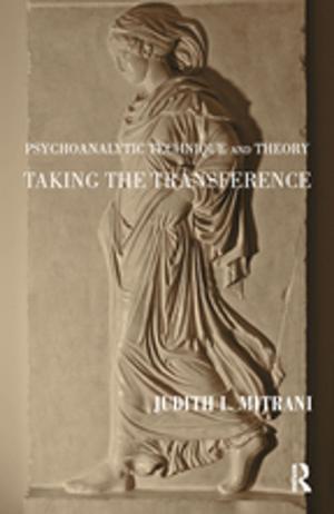 Cover of the book Psychoanalytic Technique and Theory by 