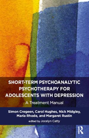 Cover of the book Short-term Psychoanalytic Psychotherapy for Adolescents with Depression by Carl B Sachs