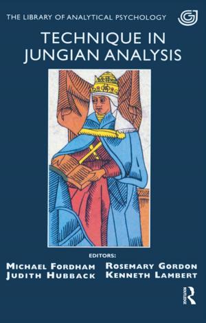 Cover of the book Technique in Jungian Analysis by Werner J. Cahnman