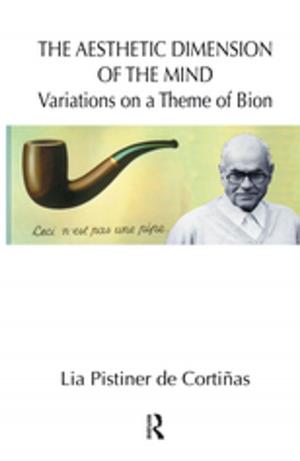 Cover of the book The Aesthetic Dimension of the Mind by Laurent Baronian