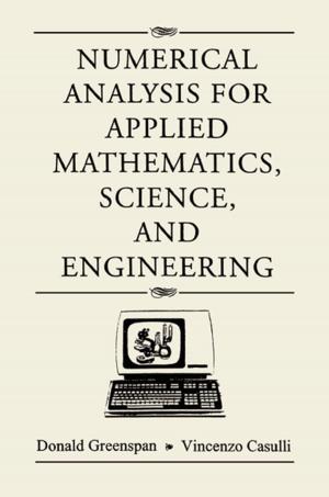 Cover of the book Numerical Analysis by C.B.P. Finn