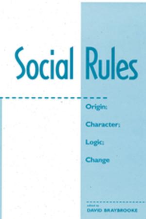 Cover of the book Social Rules by John Furlong, Trisha Maynard