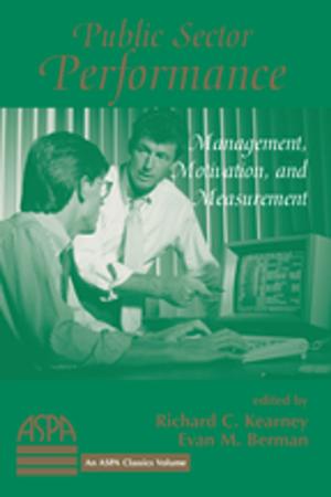 Cover of the book Public Sector Performance by 