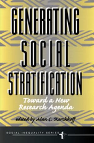 Cover of the book Generating Social Stratification by Edwyn Bevan