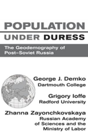 Cover of the book Population Under Duress by Andrew  J. Hoffman, Susse Georg