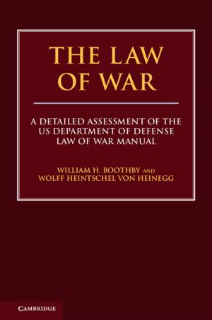 Book cover of The Law of War