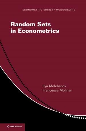 Cover of the book Random Sets in Econometrics by Elizabeth S. Allman, John A. Rhodes