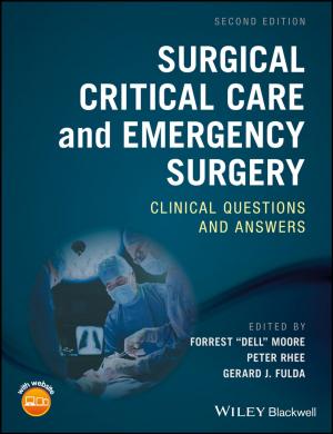 Cover of the book Surgical Critical Care and Emergency Surgery by Anthony M. Orum, Krista E. Paulsen, Xiangming Chen