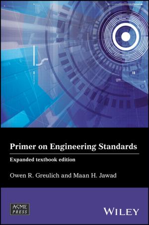 Cover of the book Primer on Engineering Standards by Jane Kelly, Lita Epstein, John A. Tracy