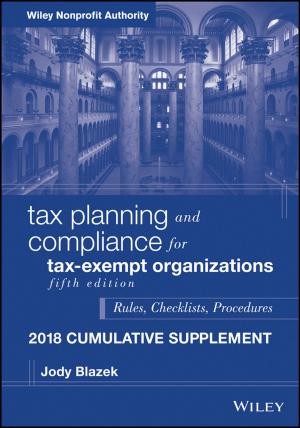 Cover of the book Tax Planning and Compliance for Tax-Exempt Organizations by Mohamed Wahbi