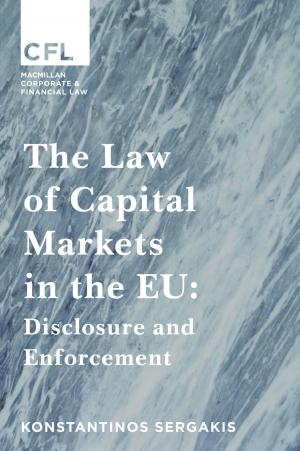 Cover of the book The Law of Capital Markets in the EU by Jeremy Black