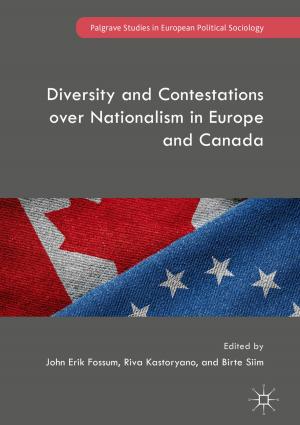 Cover of the book Diversity and Contestations over Nationalism in Europe and Canada by Akiko Kusunoki