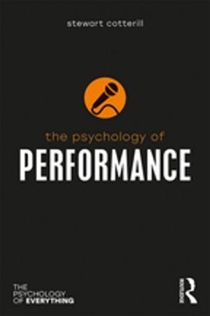 Book cover of The Psychology of Performance