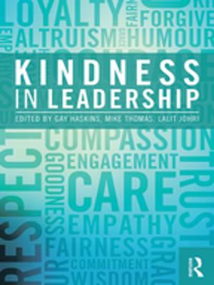 Cover of the book Kindness in Leadership by Laura Randall, Michael R Anderson