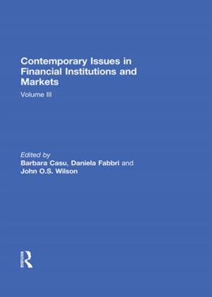 Cover of the book Contemporary Issues in Financial Institutions and Markets by Ictroi