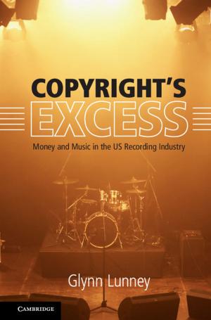 Cover of the book Copyright's Excess by Ann-Marie Einhaus