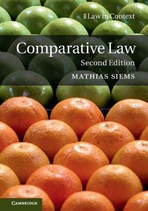 bigCover of the book Comparative Law by 