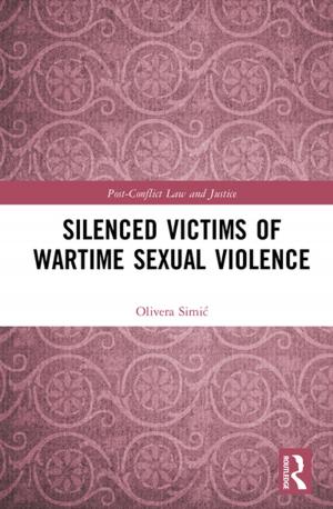 Cover of Silenced Victims of Wartime Sexual Violence