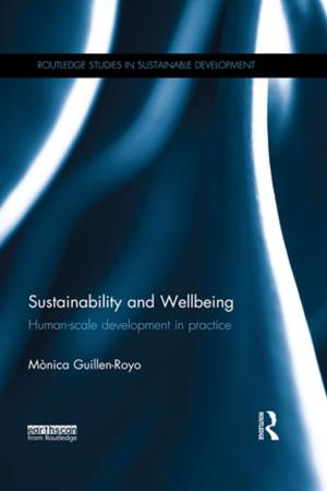 Cover of the book Sustainability and Wellbeing by Zachary Stribling, Richard Girtain