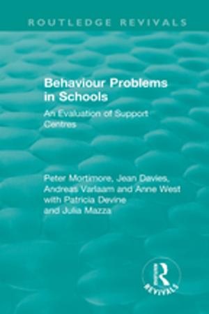 Cover of the book Behaviour Problems in Schools by Ulrike Schmidt, Helen Startup, Janet Treasure