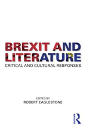 Cover of the book Brexit and Literature by Alf Gunvald Nilsen
