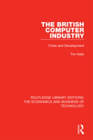 Book cover of The British Computer Industry