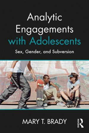 Book cover of Analytic Engagements with Adolescents