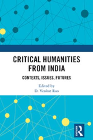Cover of the book Critical Humanities from India by 