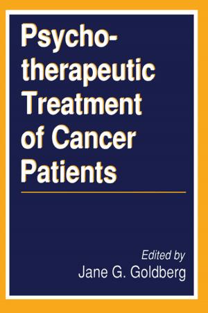 Cover of the book Psychotherapeutic Treatment of Cancer Patients by 