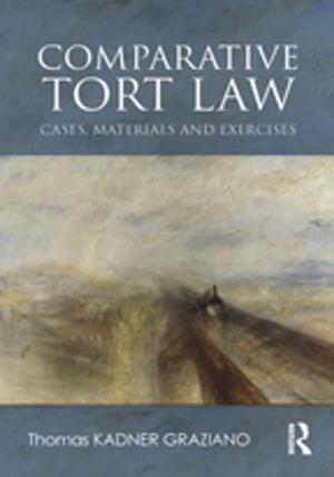 Cover of the book Comparative Tort Law by Harriet Gross