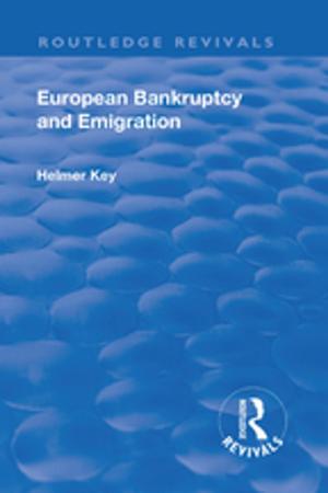 Cover of the book Revival: European Bankruptcy and Emigration (1924) by 