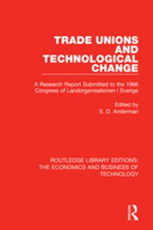 Cover of the book Trade Unions and Technological Change by Edward Malins, John Purkis