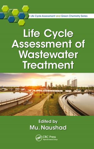 Cover of the book Life Cycle Assessment of Wastewater Treatment by Helen Taylor