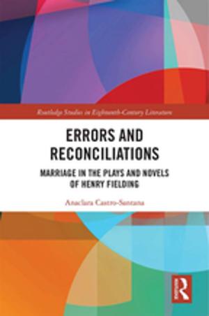 Cover of the book Errors and Reconciliations by 