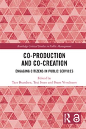 Cover of the book Co-Production and Co-Creation by Richard J. Evans, W. R. Lee