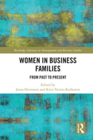 Cover of the book Women in Business Families by Ravinder Kaur Sidhu
