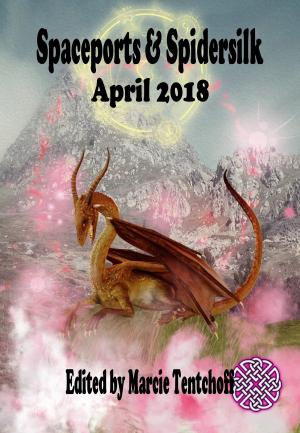 Cover of the book Spaceports & Spidersilk April 2018 by Marcie Tentchoff