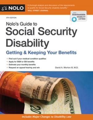 Cover of the book Nolo's Guide to Social Security Disability by Ilona Bray, JD